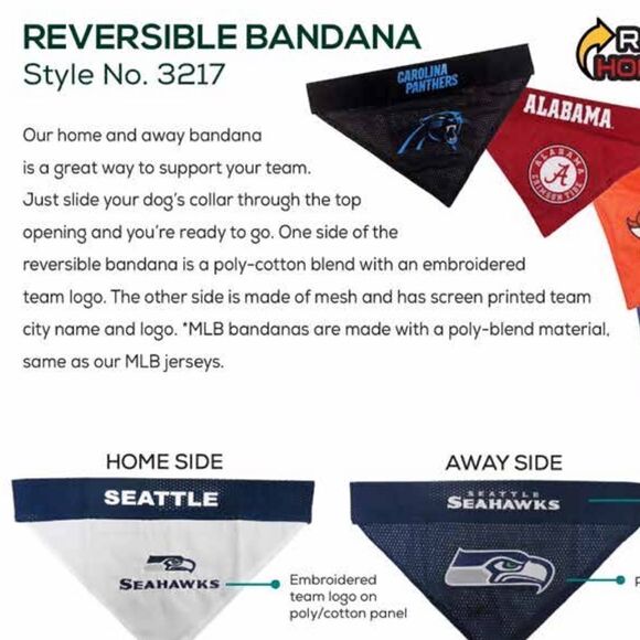 Pets First MLB Dog Collar Bandana MLB Chicago Cubs Size L/XL NWT - Picture 3 of 7